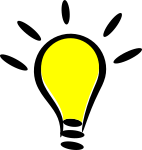 Light Bulb Lit